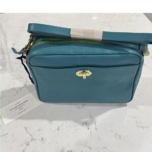 NWT Clare V. Turnlock Midi ~ Color: Ocean